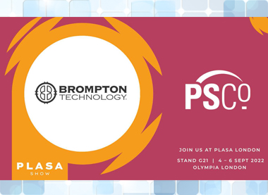 Brompton Technology se une a PSCo para presentar innovaciones de producción virtual en PLASA Show.