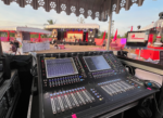 Los ingenieros superan el polvo en el Wonderfruit Festival con consolas Quantum 338 de Digico.