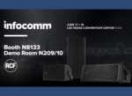 RCF destaca nuevas soluciones de sonido portátil e instalado en InfoComm 2026.